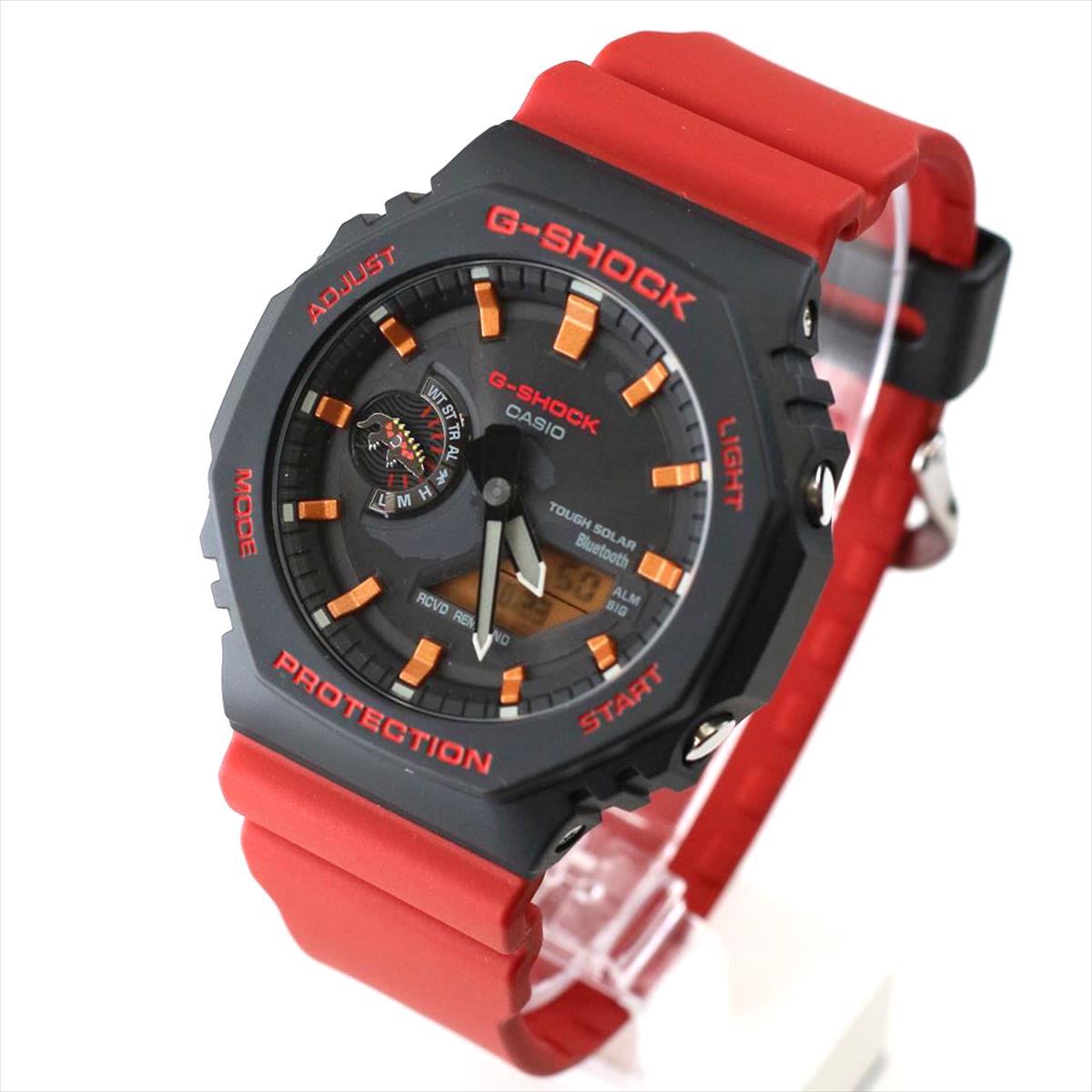 カシオ Gショック GA-B2100CD-1A4JR チャールズ・ダーウィン財団コラボ ガラパゴスウミイグアナ 腕時計 CASIO G-SHOCK  【1124】_10spl【店頭受取可能商品】