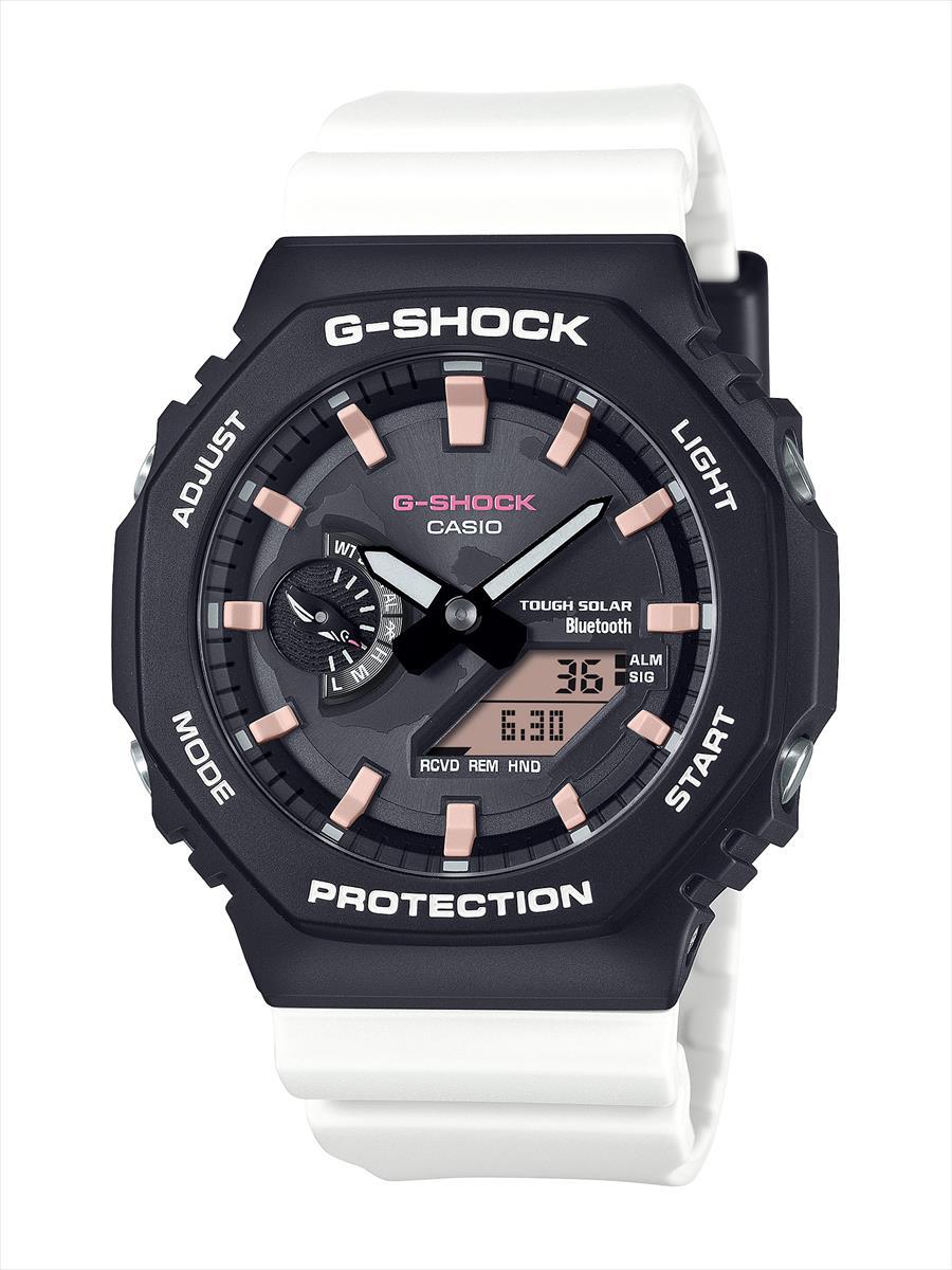 カシオ Gショック GA-B2100CD-1A7JR チャールズ・ダーウィン財団コラボ ガラパゴスペンギン 腕時計 CASIO G-SHOCK GA-100 【1124】_10spl※11月15日発売予定【店頭受取可能商品】