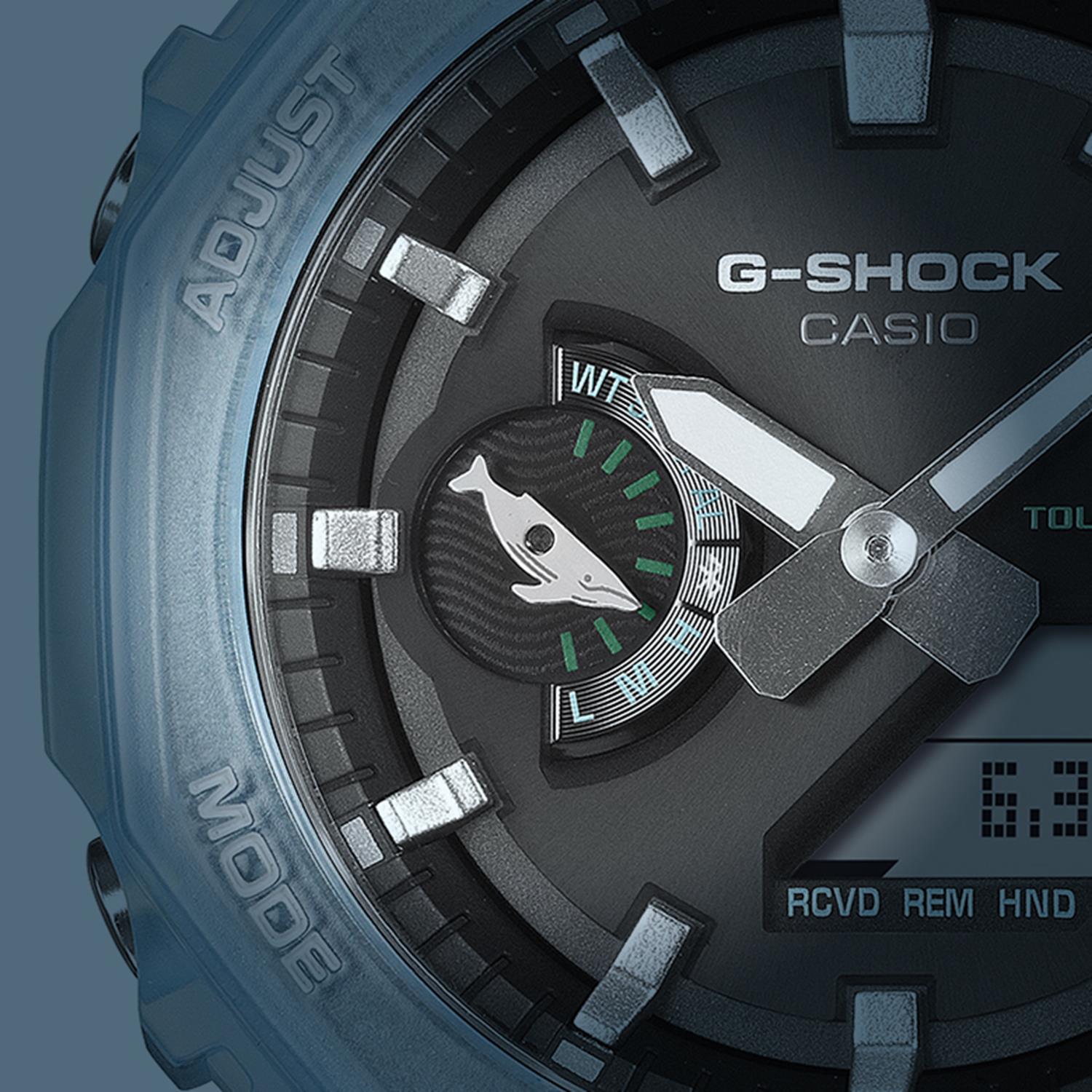 カシオ Gショック GA-B2100KB-2AJR イルクジ アイサーチ・ジャパン 2026年モデル 35周年記念 タフソーラー 磯波 200m潜水用防水 CASIO G-SHOCK 公式サイト掲載店【0626】【店頭受取可能商品】