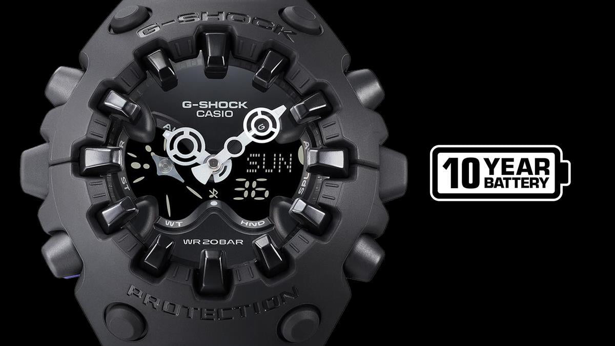 カシオ Gショック GA-V01-1AJF 10年バッテリー搭載 ショックリリース CASIO G-SHOCK 公式掲載店 【0425】【店頭受取可能商品】