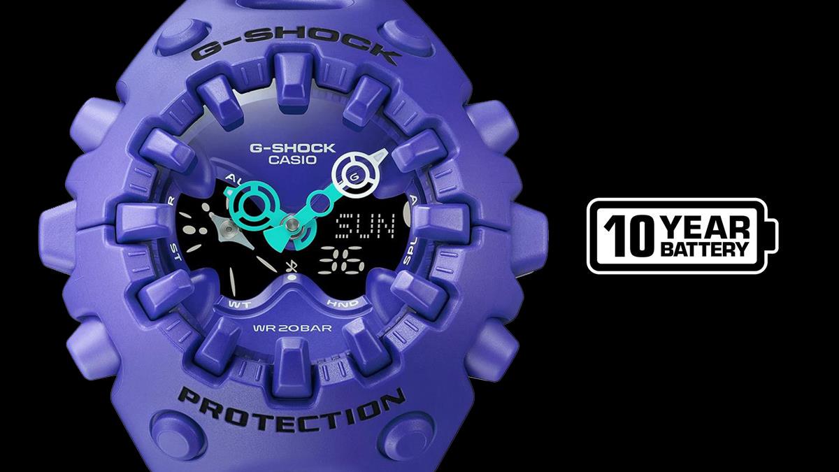 カシオ Gショック GA-V01-2AJF 10年バッテリー搭載 ショックリリース CASIO G-SHOCK 公式掲載店 【0425】【店頭受取可能商品】