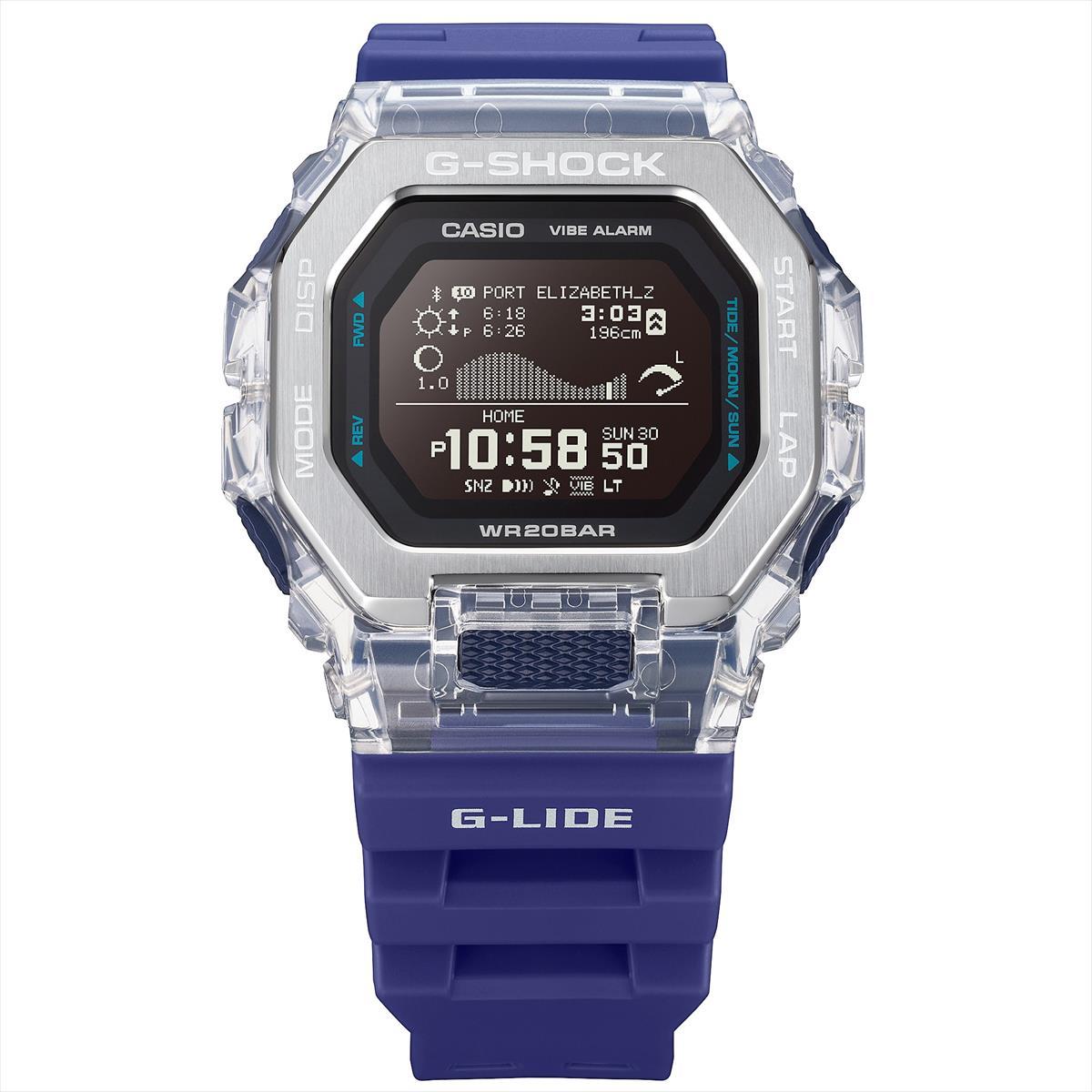 カシオ Gショック スポーツライン G-LIDE GBX-100S-2JF スマートフォン 