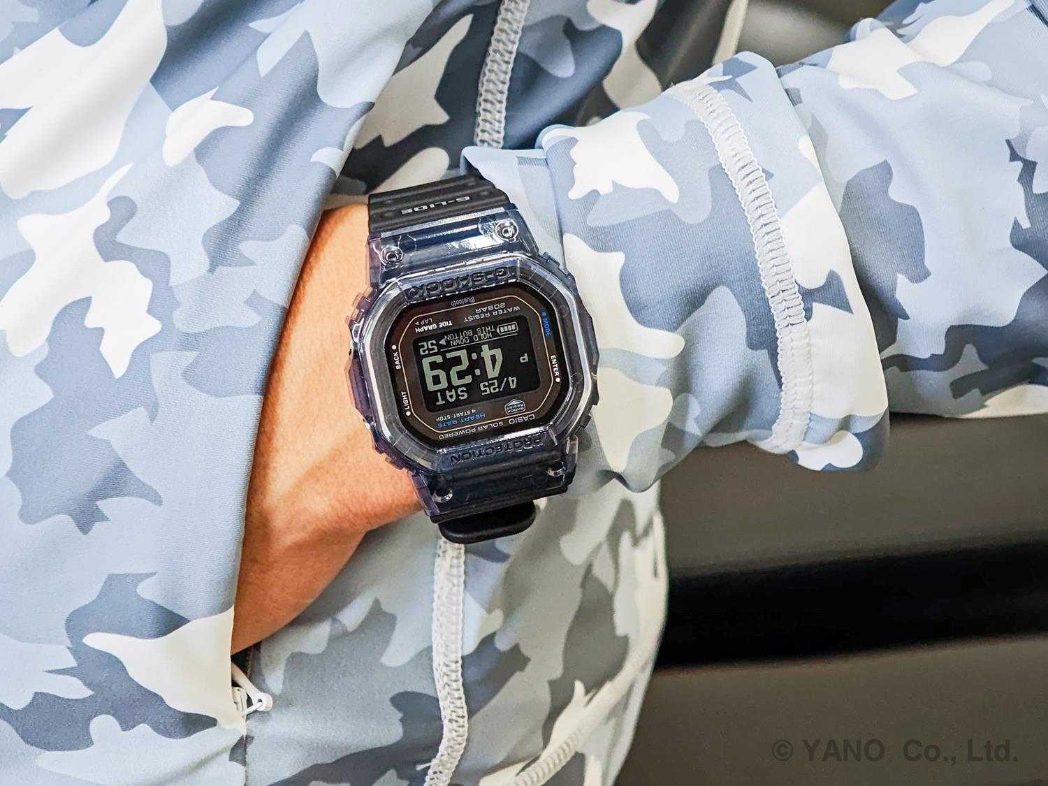 G-SHOCK G-LIDE GBX-H5600-1JR ブラック 心拍計 光学式センサー 潮汐情報（タイドグラフ） モバイルリンク機能 ソーラーアシスト充電 腕時計 カシオ 国内正規品 ジーショック CASIO G-SHOCK 公式サイト掲載店【0526】※5月15日発売予定