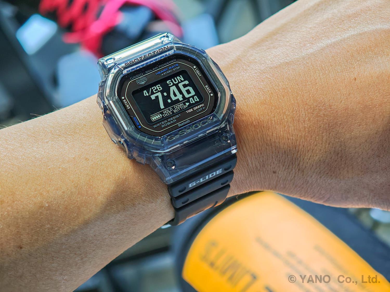 G-SHOCK G-LIDE GBX-H5600-1JR ブラック 心拍計 光学式センサー 潮汐情報（タイドグラフ） モバイルリンク機能 ソーラーアシスト充電 腕時計 カシオ 国内正規品 ジーショック CASIO G-SHOCK 公式サイト掲載店【0526】※5月15日発売予定