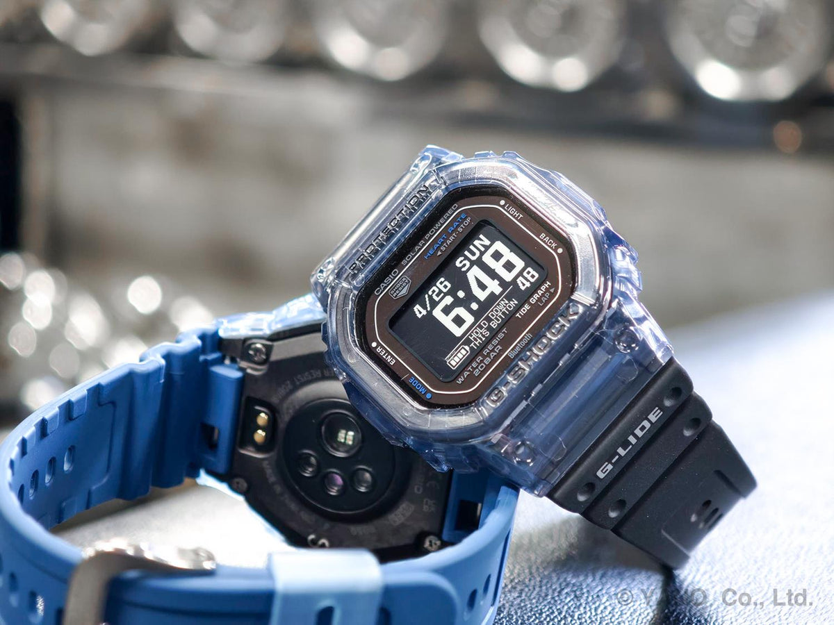 G-SHOCK G-LIDE GBX-H5600-1JR ブラック 心拍計 光学式センサー 潮汐 