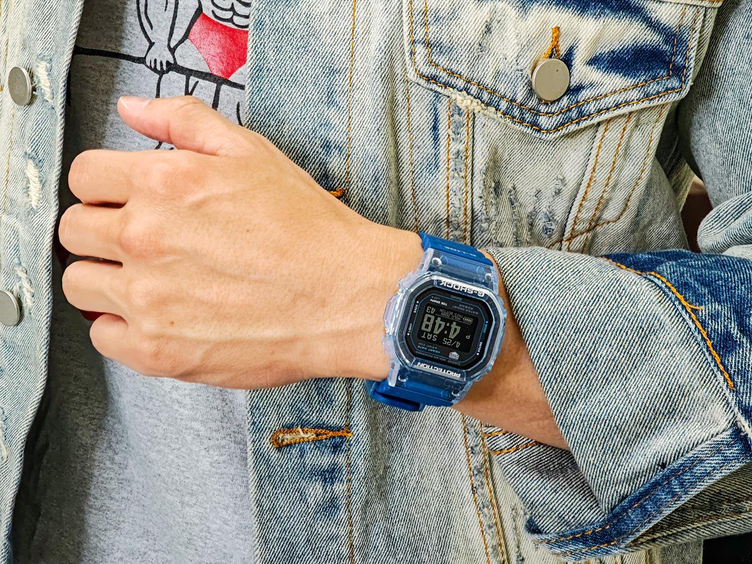 G-SHOCK G-LIDE GBX-H5600-2JR ブルー 心拍計 光学式センサー 潮汐情報（タイドグラフ） モバイルリンク機能 ソーラーアシスト充電 腕時計 カシオ 国内正規品 ジーショック CASIO G-SHOCK 公式サイト掲載店【0526】