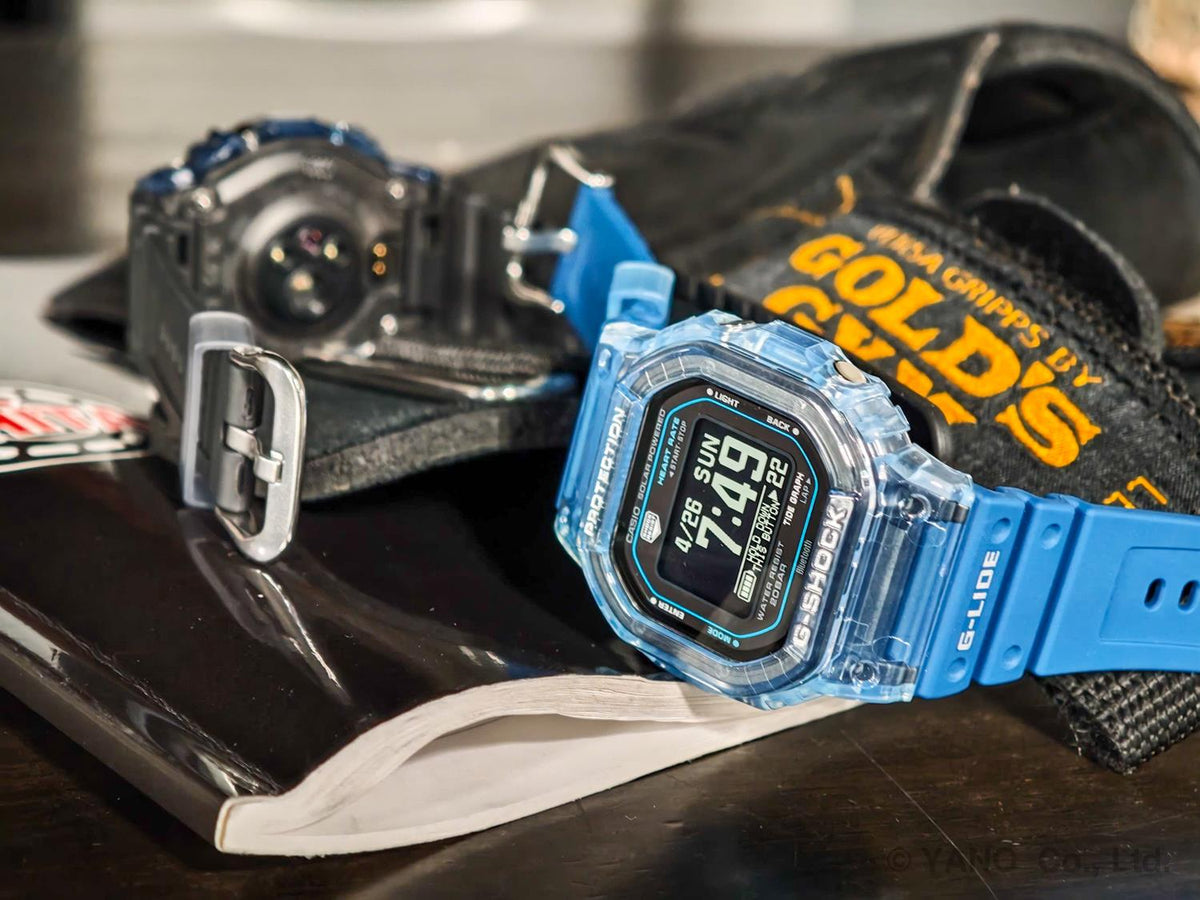 G-SHOCK G-LIDE GBX-H5600-1JR ブラック 心拍計 光学式センサー 潮汐 