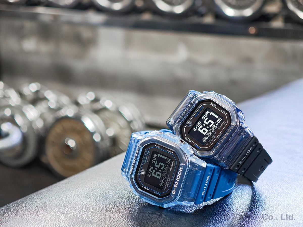 G-SHOCK G-LIDE GBX-H5600-1JR ブラック 心拍計 光学式センサー 潮汐 