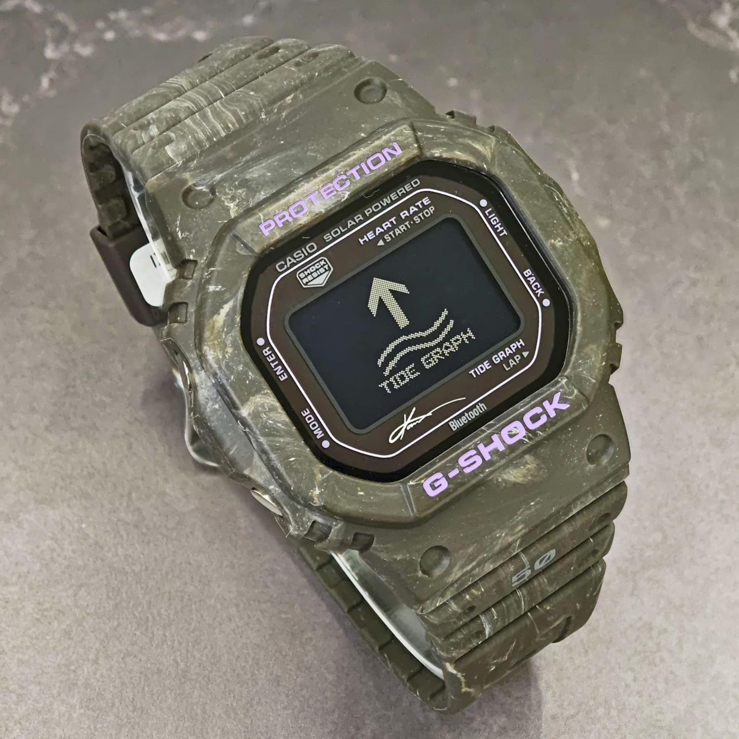 カシオ Gショック GBX-H5600KI-5JR G-LIDE 五十嵐カノア シグネチャーモデル 心拍計 ブラウン バイオマスプラスチック タイドグラフ 高精細MIP液晶 メンズ 腕時計 防水 watch ジーショック CASIO G-SHOCK 公式サイト掲載店【0726】※7月17日発売予定