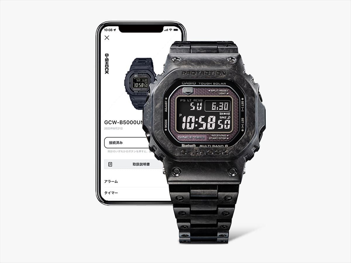 カシオ Gショック  GCW-B5000UN-1JR フォージドカーボン G-SHOCK CASIO