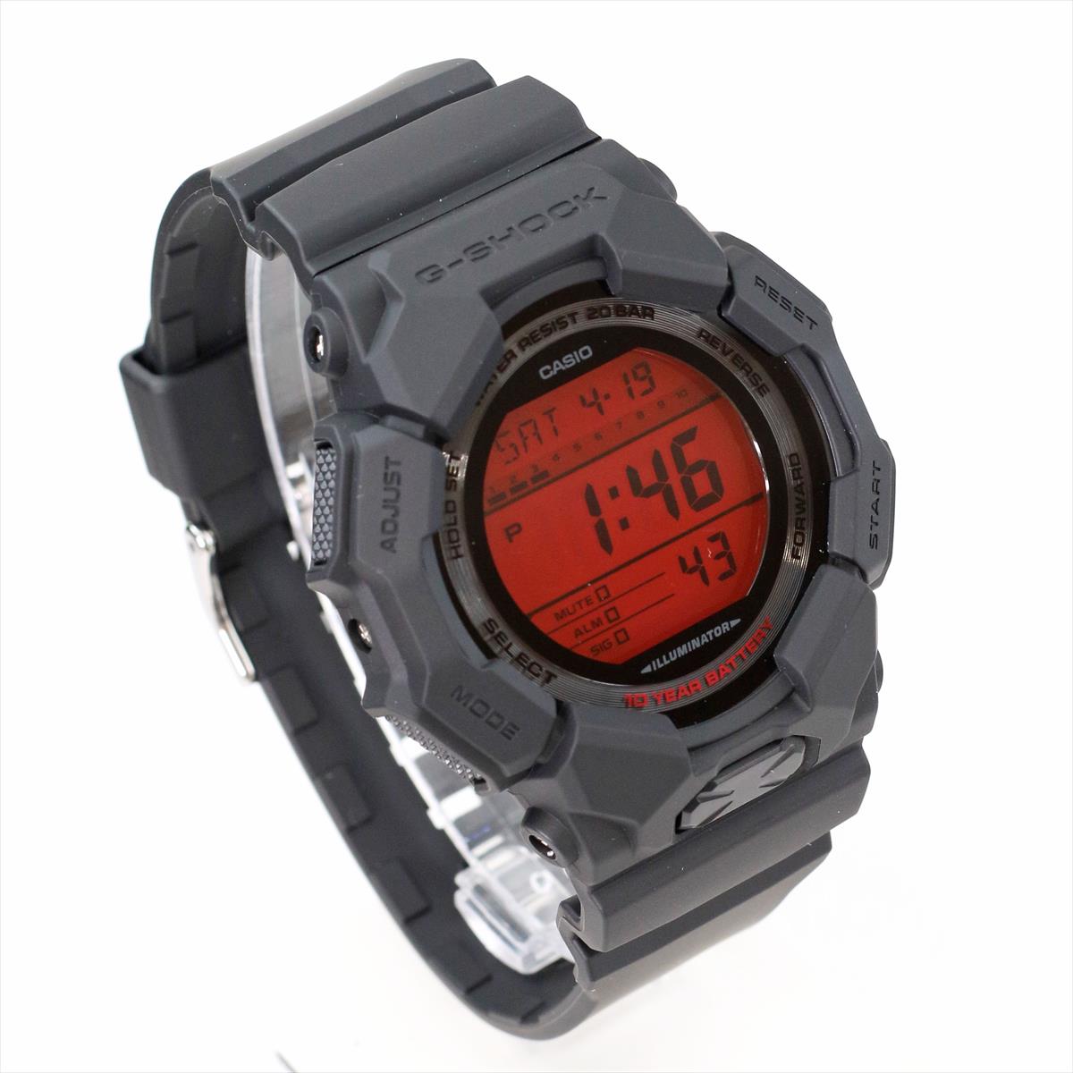 カシオ Gショック GD-010BBR-1JF ブラック×レッド CASIO G-SHOCK【0525】_10spl【店頭受取可能商品】