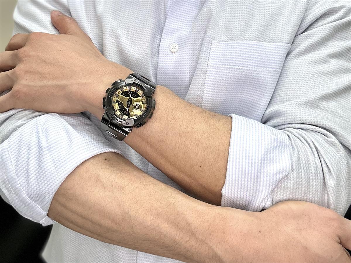 カシオ Gショック  GM-110BD-1A9JF ビッグケース メタル CASIO G-SHOCK 公式サイト掲載店【0325】_10spl【店頭受取可能商品】
