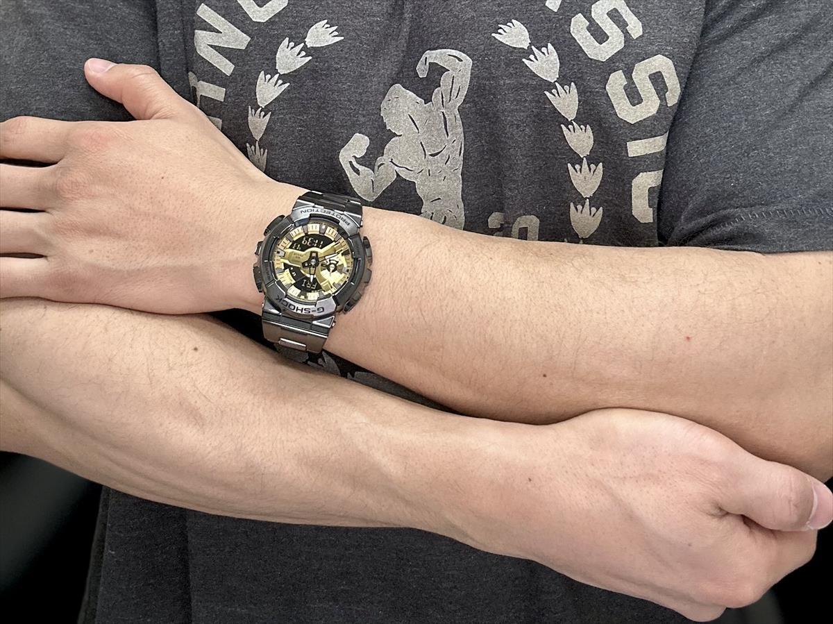 カシオ Gショック  GM-110BD-1A9JF ビッグケース メタル CASIO G-SHOCK 公式サイト掲載店【0325】_10spl【店頭受取可能商品】