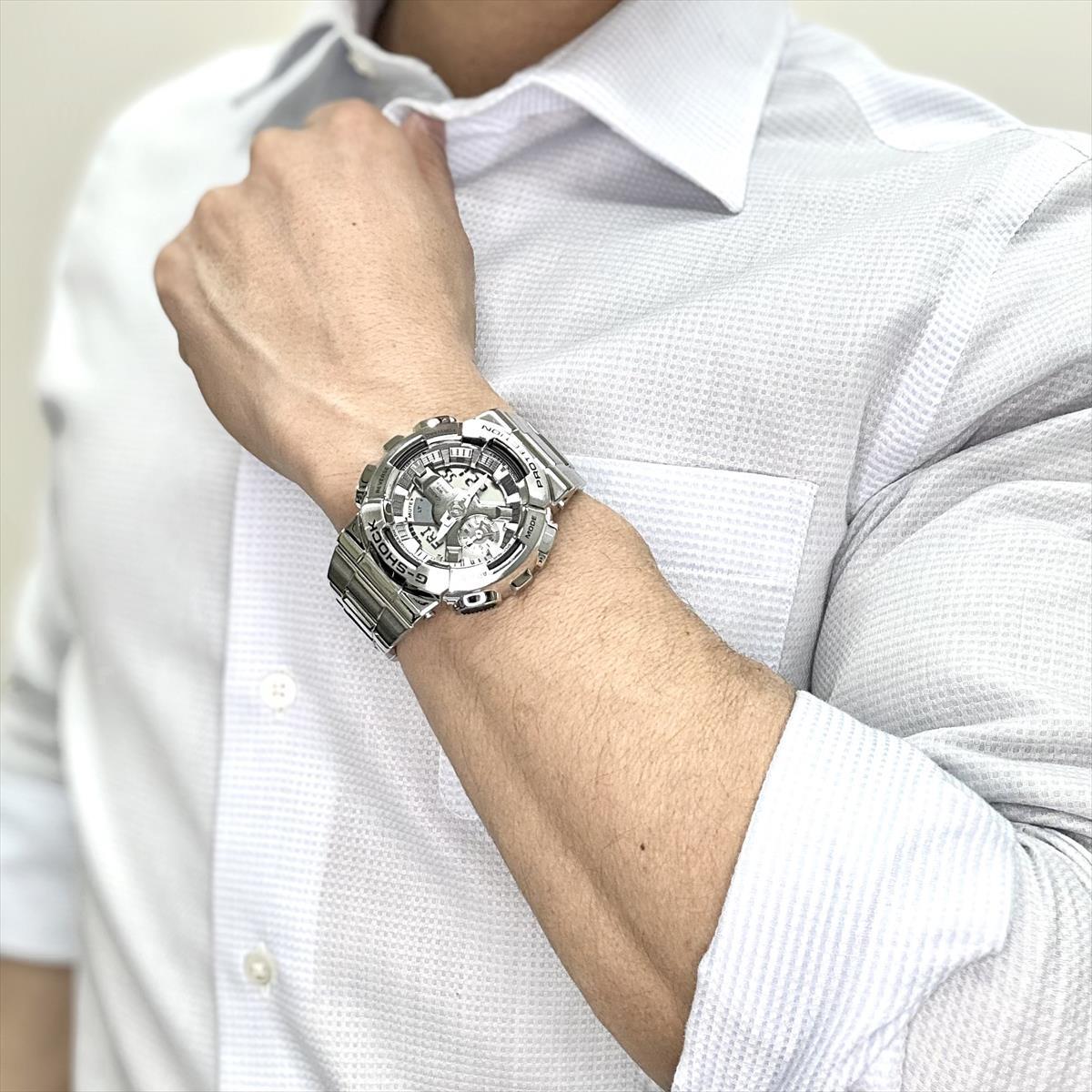 カシオ Gショック  GM-110D-8AJF ビッグケース メタル CASIO G-SHOCK 公式サイト掲載店【0325】_10spl【店頭受取可能商品】