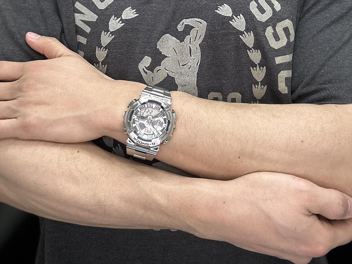 カシオ Gショック  GM-110D-8AJF ビッグケース メタル CASIO G-SHOCK 公式サイト掲載店【0325】_10spl【店頭受取可能商品】