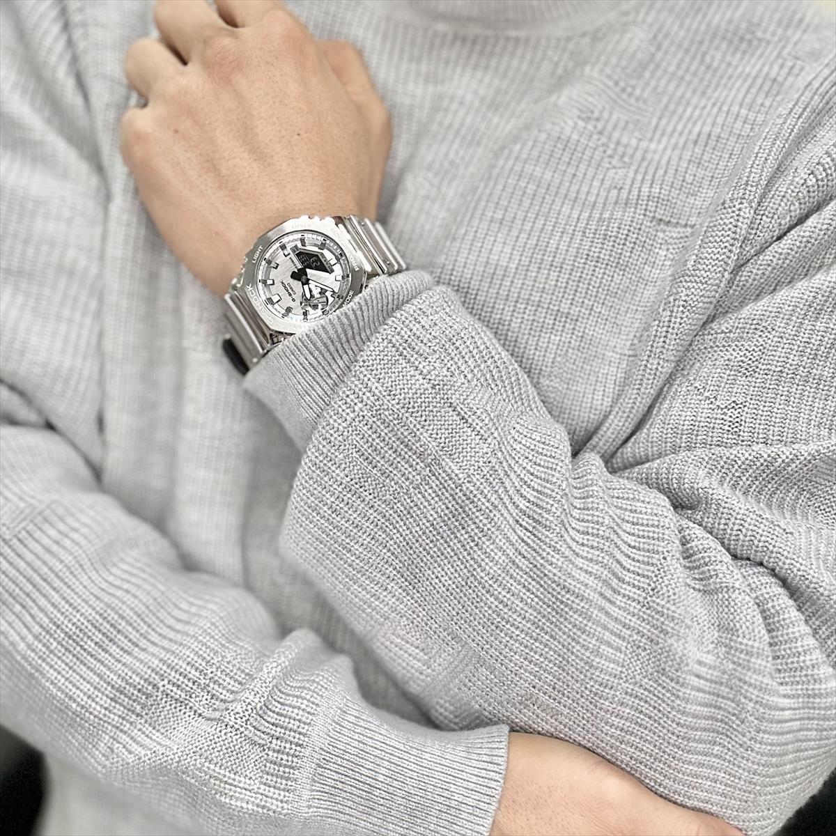 カシオ Gショック  GM-2100YM-8AJF メタリックカラー FINE METALLICシリーズ CASIO G-SHOCK【0125】_10spl【店頭受取可能商品】