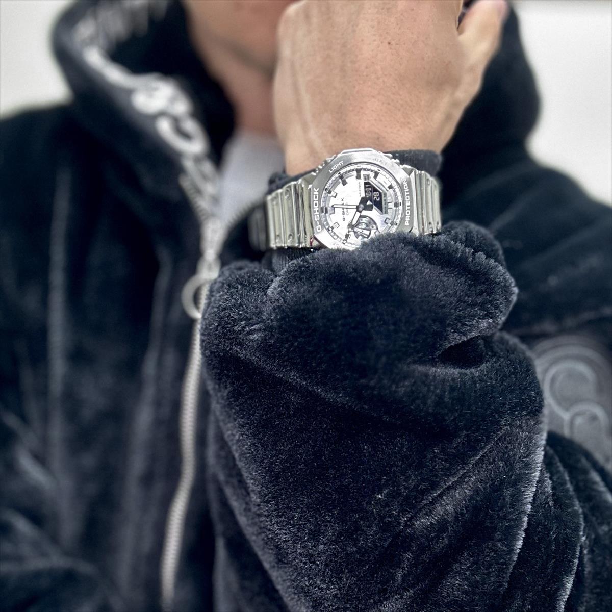 カシオ Gショック  GM-2100YM-8AJF メタリックカラー FINE METALLICシリーズ CASIO G-SHOCK【0125】_10spl【店頭受取可能商品】