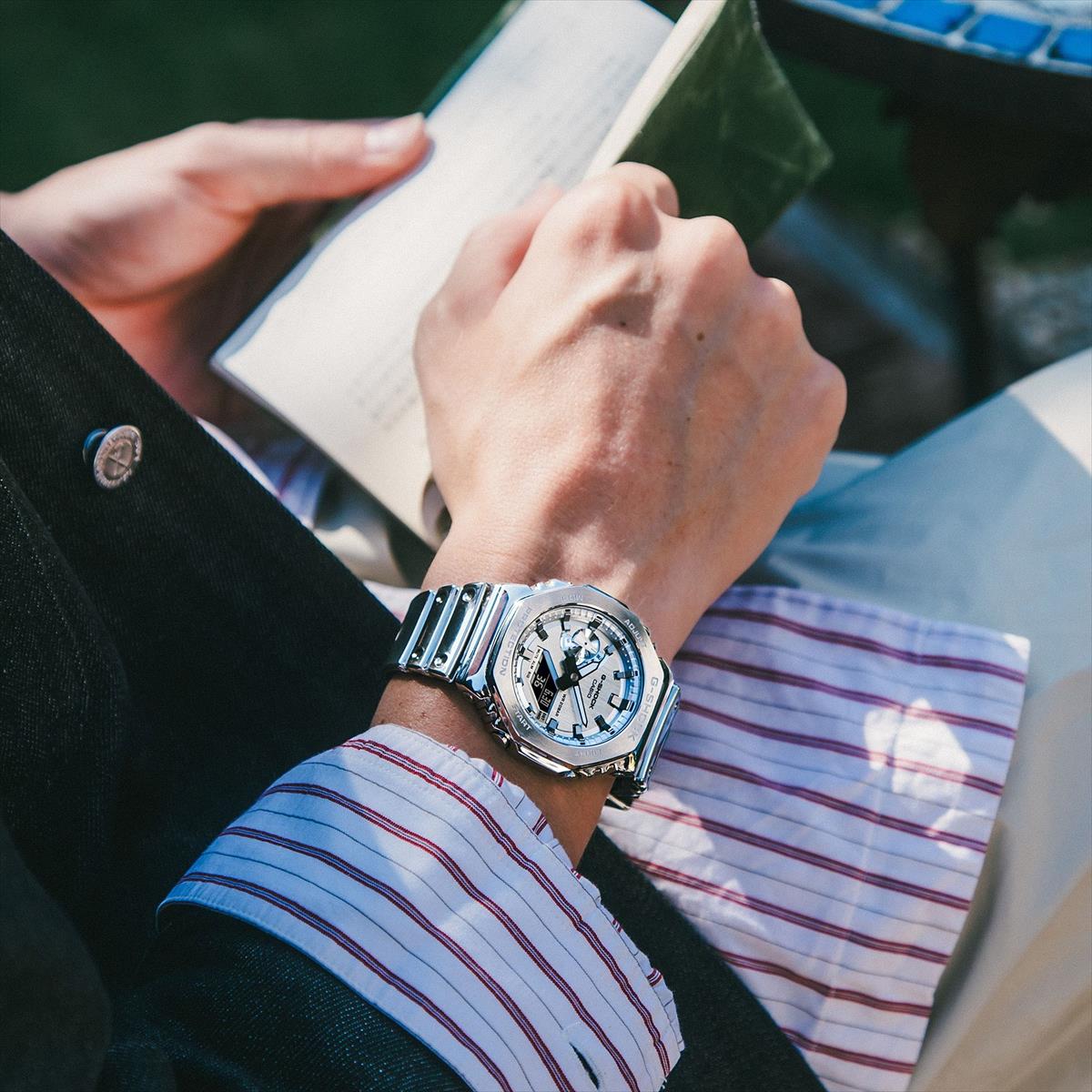 カシオ Gショック  GM-2100YM-8AJF メタリックカラー FINE METALLICシリーズ CASIO G-SHOCK【0125】_10spl【店頭受取可能商品】