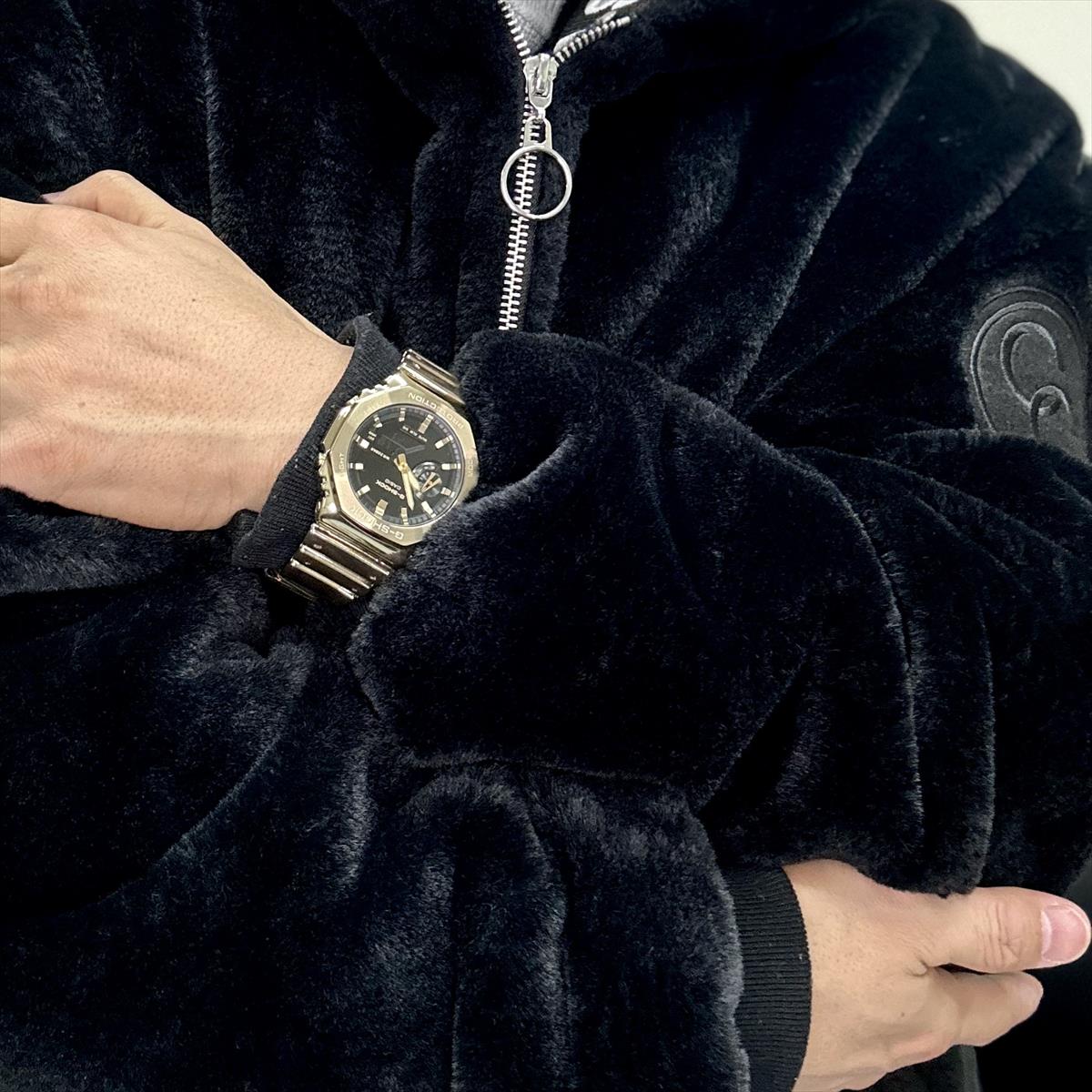 カシオ Gショック  GM-2100YMG-9AJF メタリックカラー FINE METALLICシリーズ CASIO G-SHOCK【0125】_10spl【店頭受取可能商品】