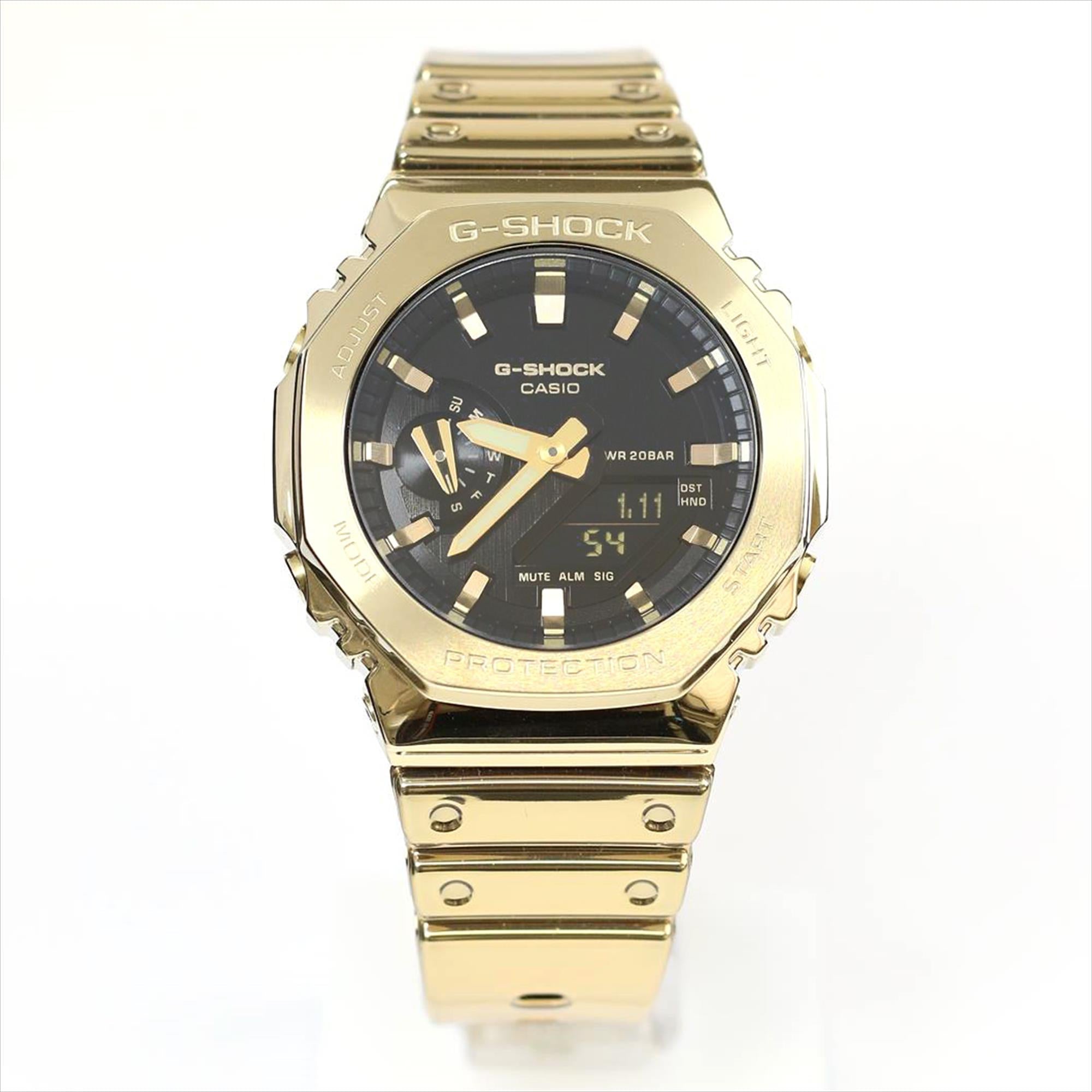 カシオ Gショック  GM-2100YMG-9AJF メタリックカラー FINE METALLICシリーズ CASIO G-SHOCK【0125】_10spl【店頭受取可能商品】