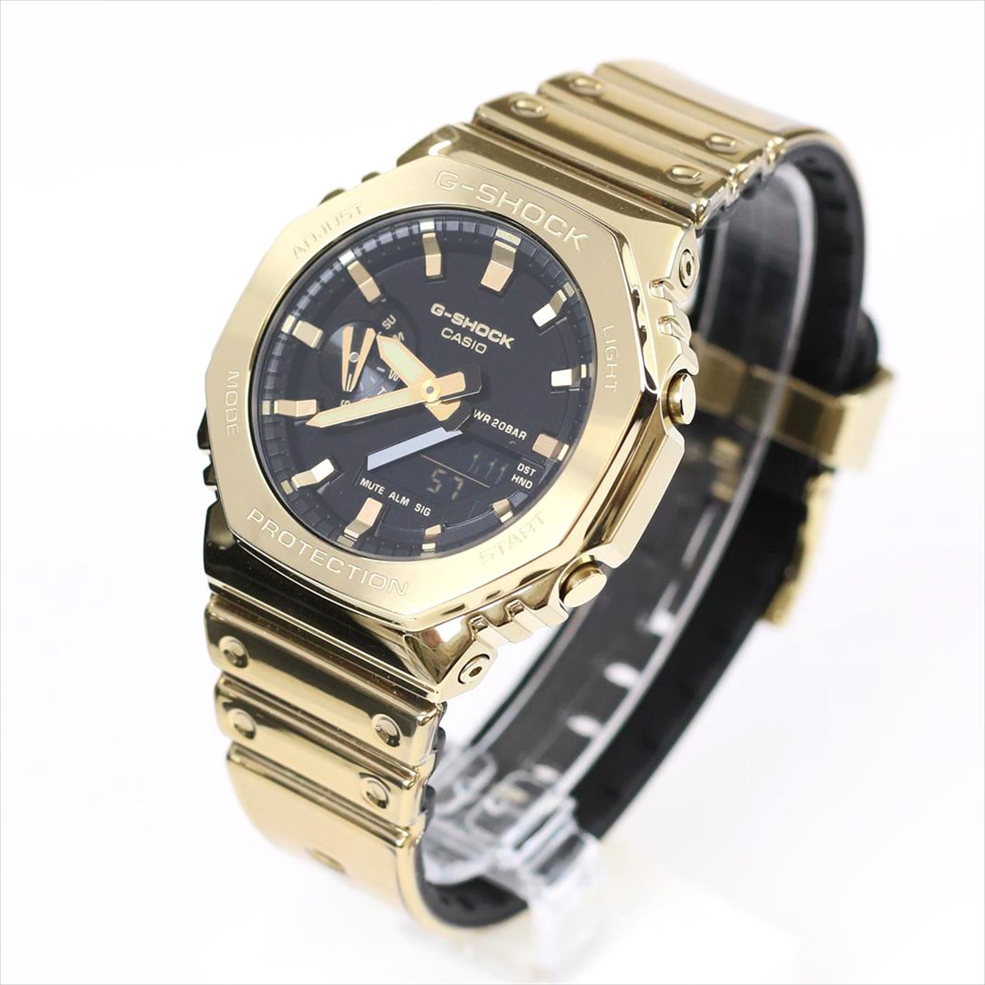 カシオ Gショック  GM-2100YMG-9AJF メタリックカラー FINE METALLICシリーズ CASIO G-SHOCK【0125】_10spl【店頭受取可能商品】