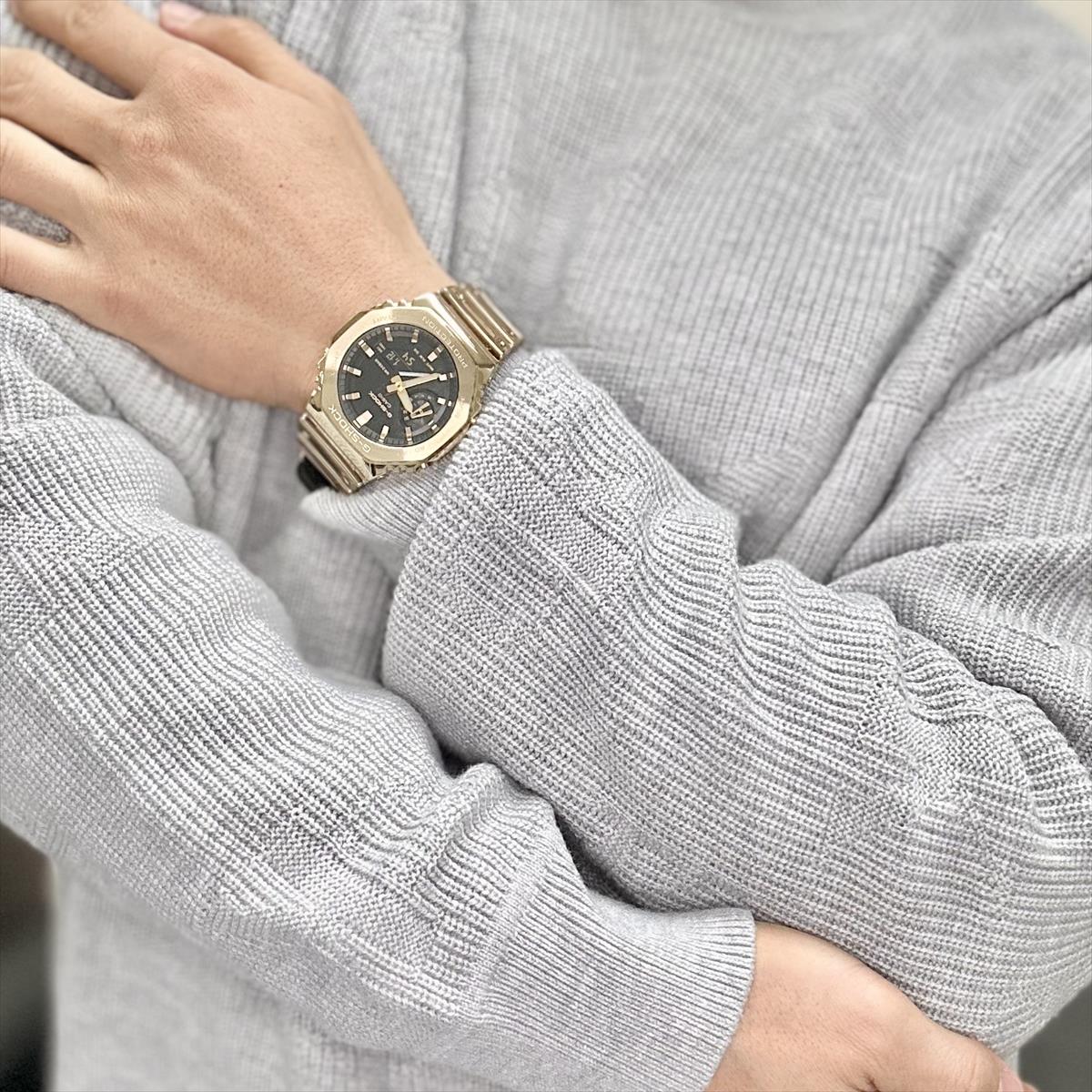 カシオ Gショック  GM-2100YMG-9AJF メタリックカラー FINE METALLICシリーズ CASIO G-SHOCK【0125】_10spl【店頭受取可能商品】