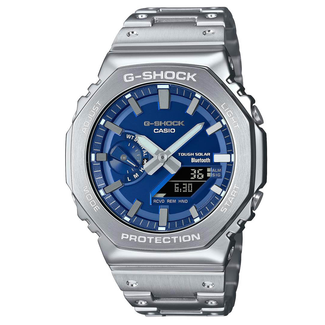 カシオ Gショック GM-B2100AD-2AJF フルメタル ブルー G-SHOCK CASIO