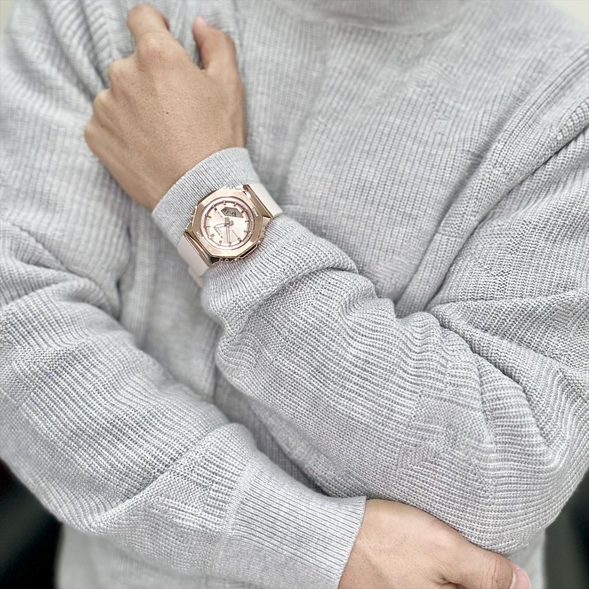 カシオ Gショック GM-S2110PG-4AJF ミッドサイズ WOMEN CASIO G-SHOCK公式掲載店【0125】_10spl【店頭受取可能商品】