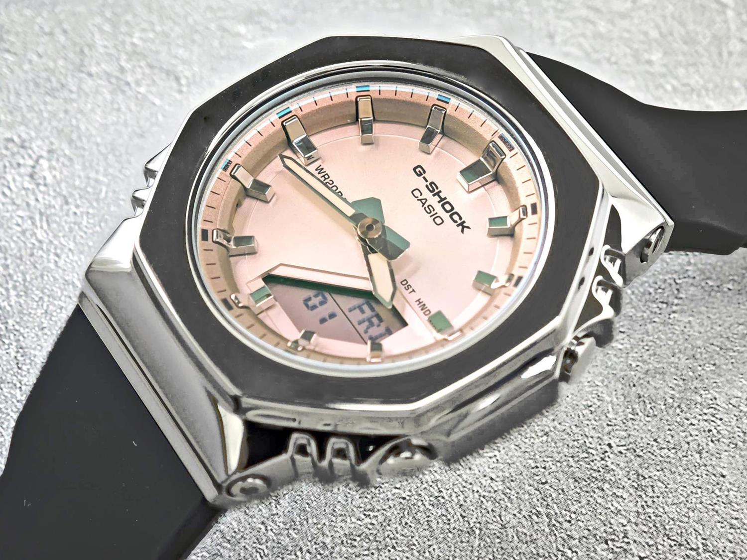 カシオ G-SHOCK GM-S2110SR-1AJF ミッドサイズ メタルベゼル 偏光カラーガラス 2100シリーズ ジーショック 腕時計 メンズ レディース CASIO G-SHOCK公式掲載店【0426】※4月17日発売予定【店頭受取可能商品】