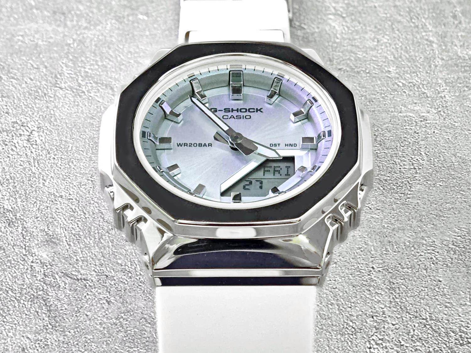 カシオ G-SHOCK GM-S2110SR-7AJF ミッドサイズ メタルベゼル 偏光カラーガラス 2100シリーズ ジーショック 腕時計 メンズ レディース CASIO G-SHOCK公式掲載店【0426】※4月17日発売予定【店頭受取可能商品】