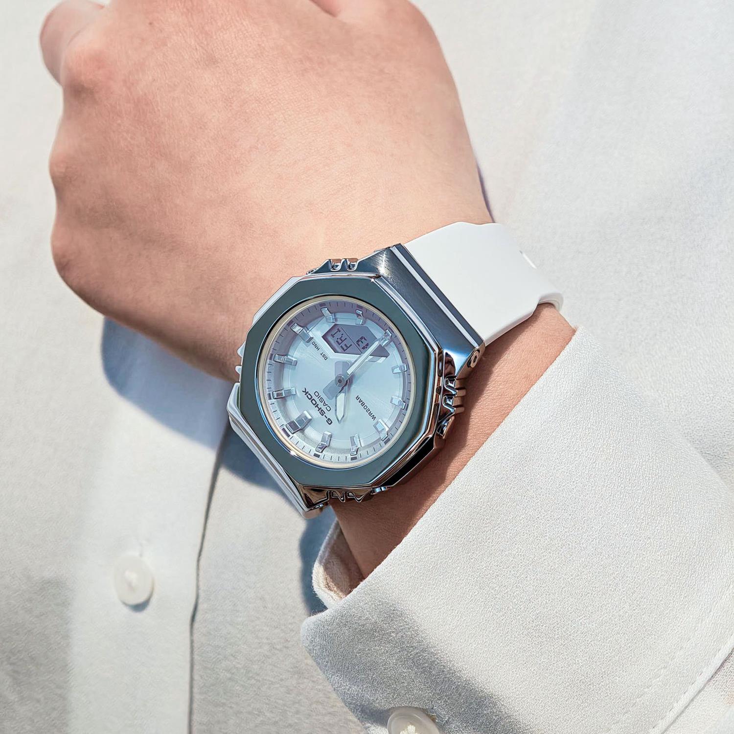 カシオ G-SHOCK GM-S2110SR-7AJF ミッドサイズ メタルベゼル 偏光カラーガラス 2100シリーズ ジーショック 腕時計 メンズ レディース CASIO G-SHOCK公式掲載店【0426】※4月17日発売予定【店頭受取可能商品】