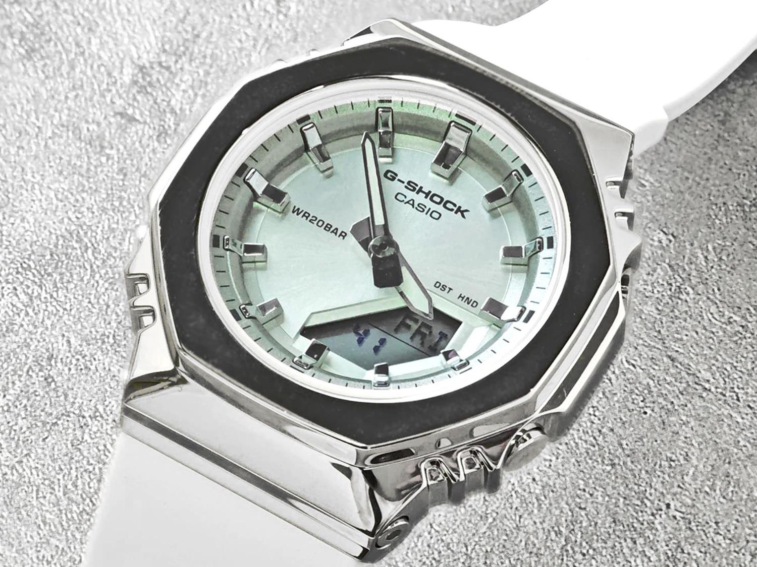カシオ G-SHOCK GM-S2110SR-7AJF ミッドサイズ メタルベゼル 偏光カラーガラス 2100シリーズ ジーショック 腕時計 メンズ レディース CASIO G-SHOCK公式掲載店【0426】※4月17日発売予定【店頭受取可能商品】