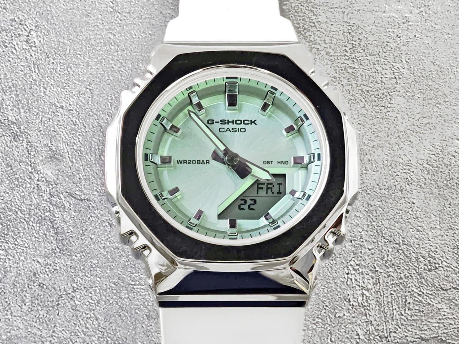 カシオ G-SHOCK GM-S2110SR-7AJF ミッドサイズ メタルベゼル 偏光カラーガラス 2100シリーズ ジーショック 腕時計 メンズ レディース CASIO G-SHOCK公式掲載店【0426】※4月17日発売予定【店頭受取可能商品】