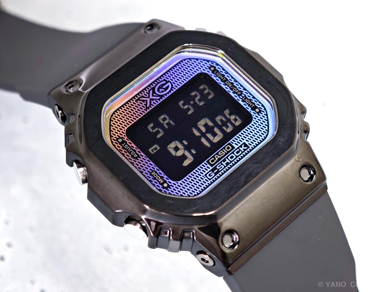 カシオ G-SHOCK XGコラボレーションモデル GM-S5600XG-1JR レインボー蒸着 メタルベゼル グローバルアンバサダー  CASIO G-SHOCK公式掲載店【0626】【cx01】