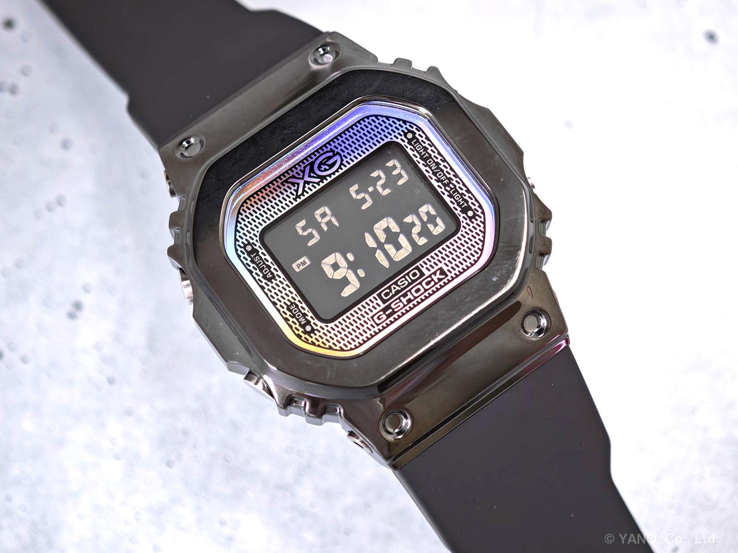 カシオ G-SHOCK XGコラボレーションモデル GM-S5600XG-1JR レインボー蒸着 メタルベゼル グローバルアンバサダー  CASIO G-SHOCK公式掲載店【0626】【cx01】