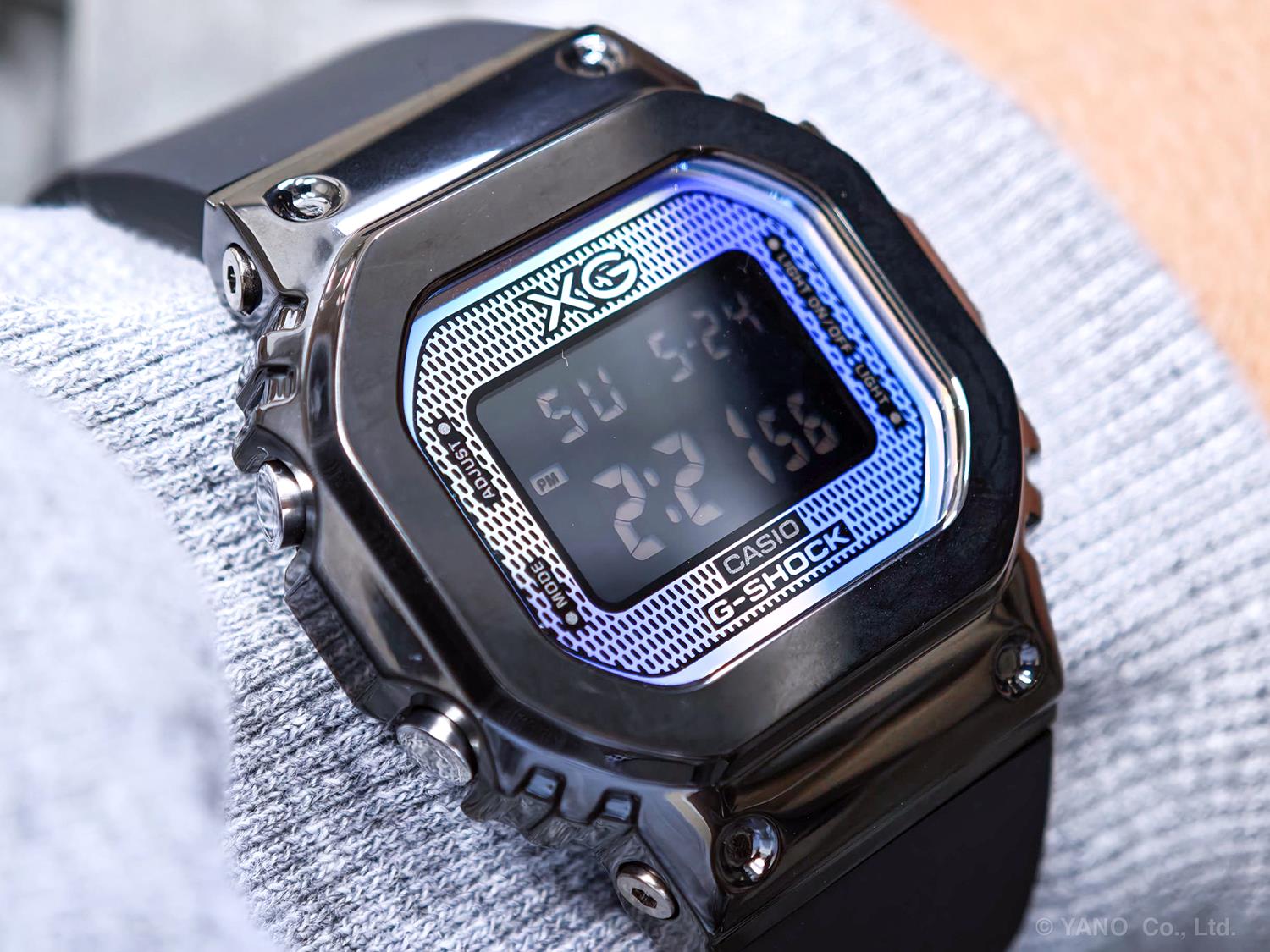 カシオ G-SHOCK XGコラボレーションモデル GM-S5600XG-1JR レインボー蒸着 メタルベゼル グローバルアンバサダー  CASIO G-SHOCK公式掲載店【0626】【cx01】