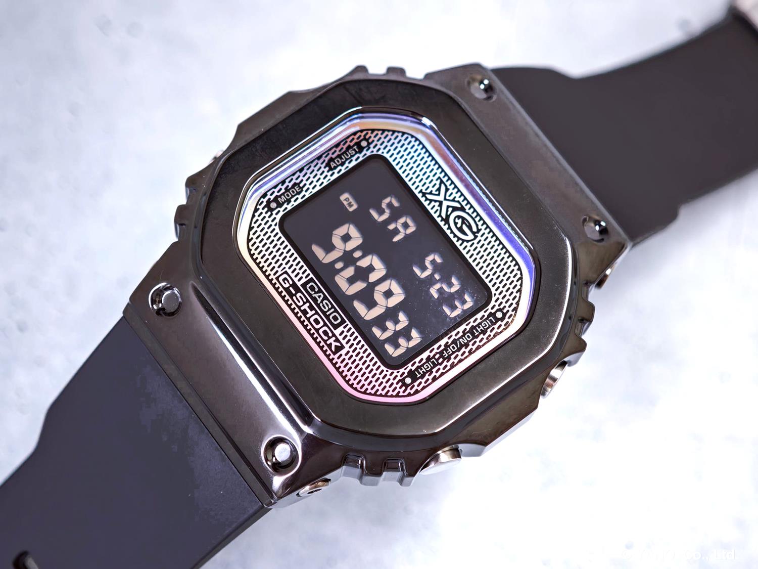 カシオ G-SHOCK XGコラボレーションモデル GM-S5600XG-1JR レインボー蒸着 メタルベゼル グローバルアンバサダー  CASIO G-SHOCK公式掲載店【0626】【cx01】