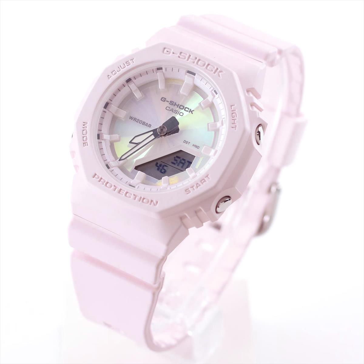 カシオ Gショック GMA-P2100PC-4AJF 偏光カラーダイアル バイオマス素材採用 アナデジモデル CASIO G-SHOCK【0725】_10spl【店頭受取可能商品】