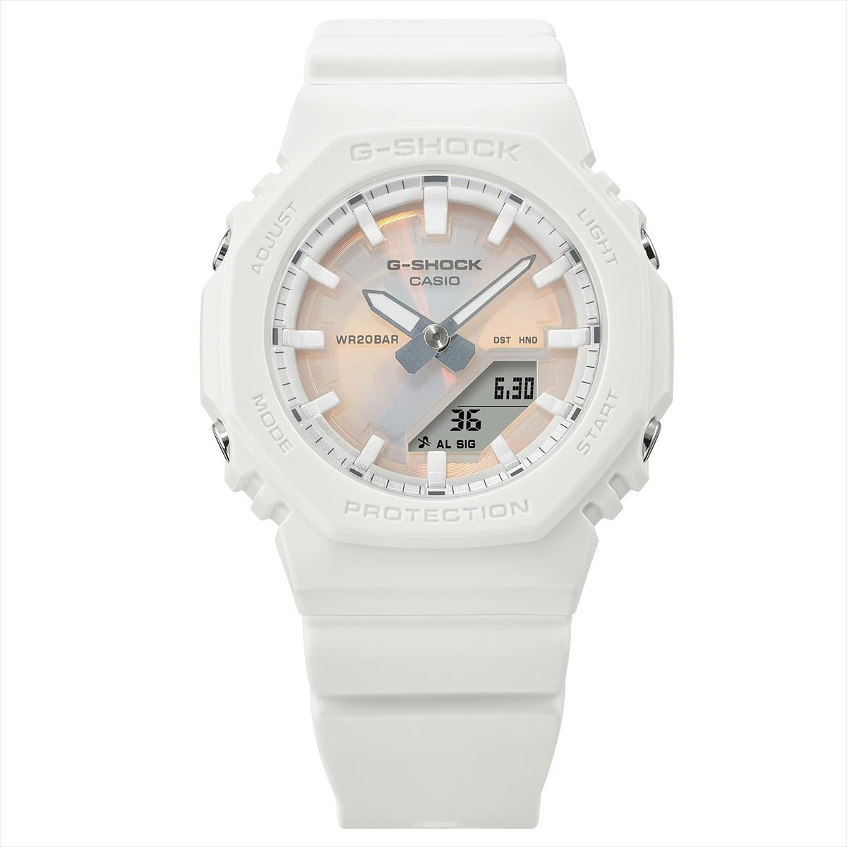 カシオ Gショック GMA-P2100PC-7AJF 偏光カラーダイアル バイオマス素材採用 アナデジモデル CASIO G-SHOCK【0725】_10spl【店頭受取可能商品】