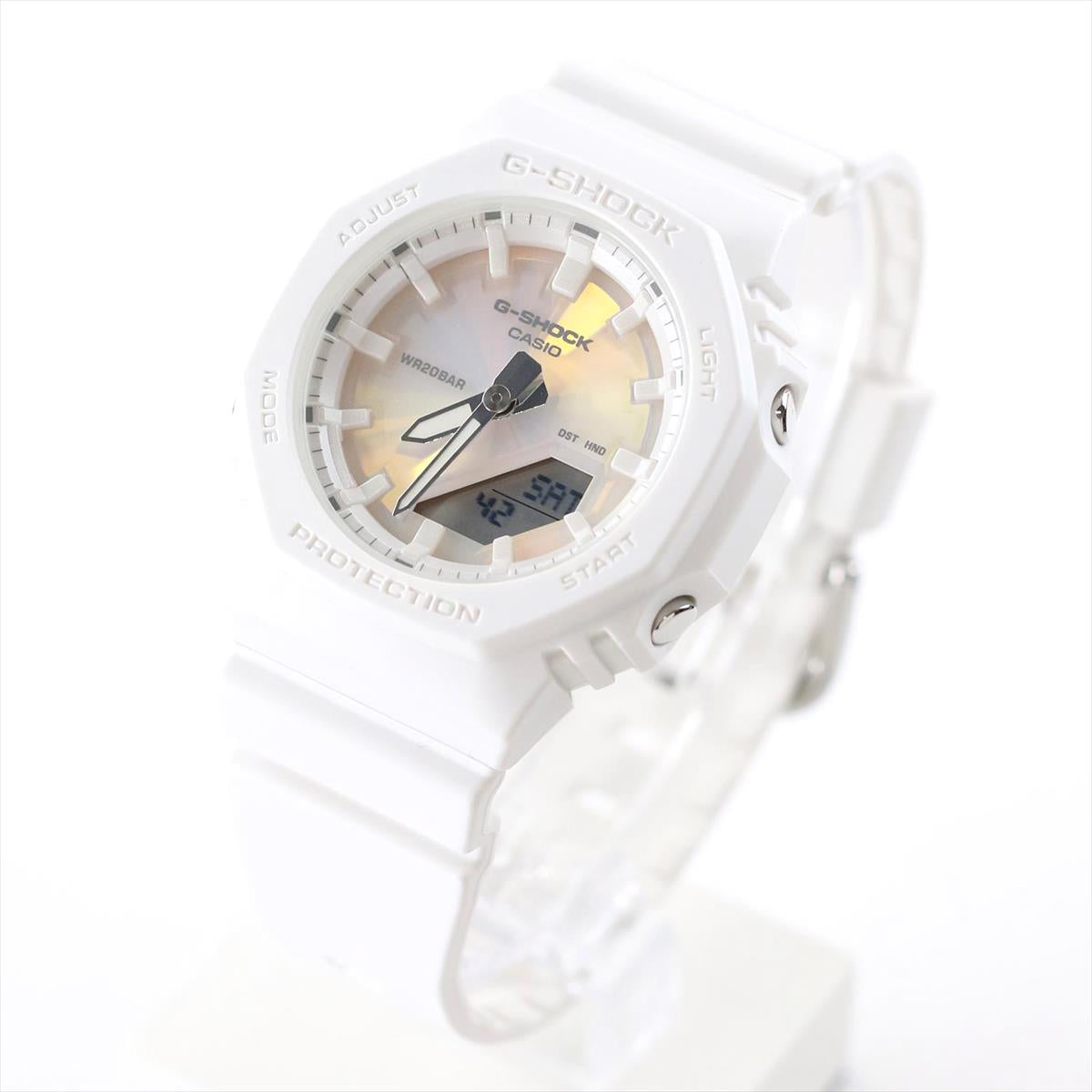 カシオ Gショック GMA-P2100PC-7AJF 偏光カラーダイアル バイオマス素材採用 アナデジモデル CASIO G-SHOCK【0725】_10spl【店頭受取可能商品】