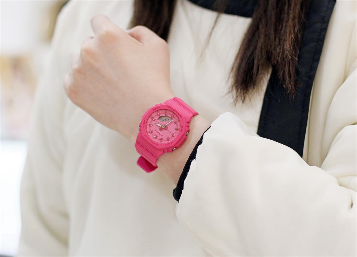 カシオ Gショック GMA-P2100PP-4AJF  パワーピンク ミッドサイズ CASIO G-SHOCK公式掲載店【0225】_10spl【店頭受取可能商品】