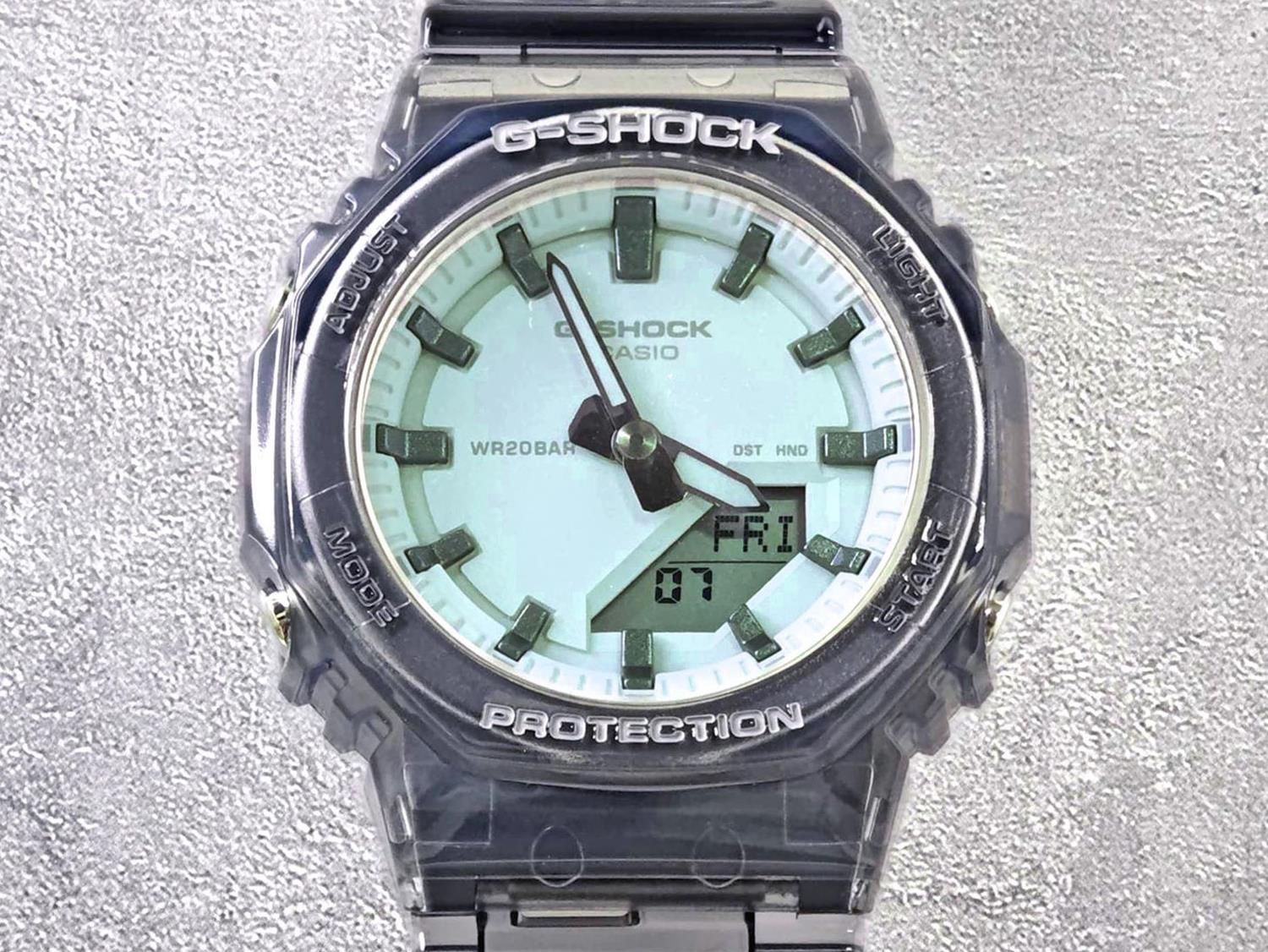 カシオ G-SHOCK GMA-P2100SR-1AJF 最小・最薄クラス 偏光カラーガラス スケルトンブラック 2100シリーズ ジーショック 腕時計 メンズ レディース CASIO G-SHOCK公式掲載店【0426】※4月17日発売予定【店頭受取可能商品】