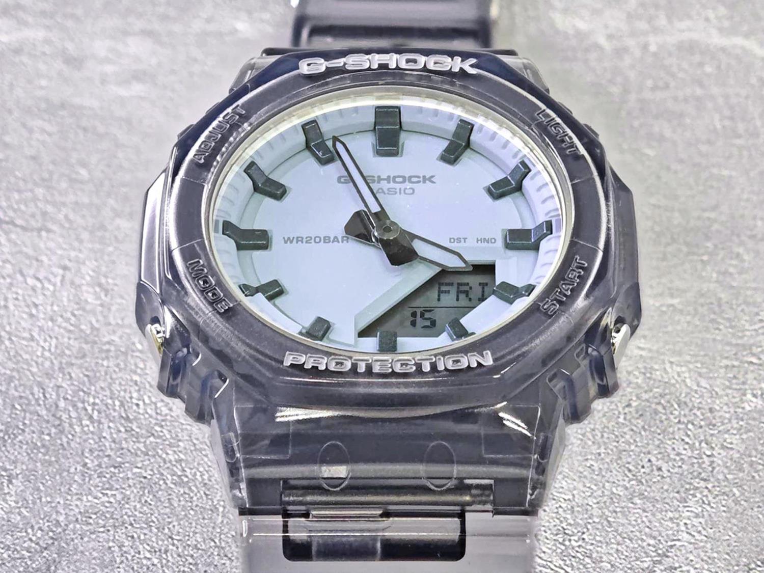 カシオ G-SHOCK GMA-P2100SR-1AJF 最小・最薄クラス 偏光カラーガラス スケルトンブラック 2100シリーズ ジーショック 腕時計 メンズ レディース CASIO G-SHOCK公式掲載店【0426】※4月17日発売予定【店頭受取可能商品】