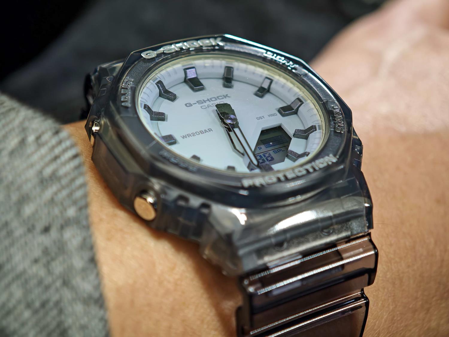 カシオ G-SHOCK GMA-P2100SR-1AJF 最小・最薄クラス 偏光カラーガラス スケルトンブラック 2100シリーズ ジーショック 腕時計 メンズ レディース CASIO G-SHOCK公式掲載店【0426】※4月17日発売予定【店頭受取可能商品】