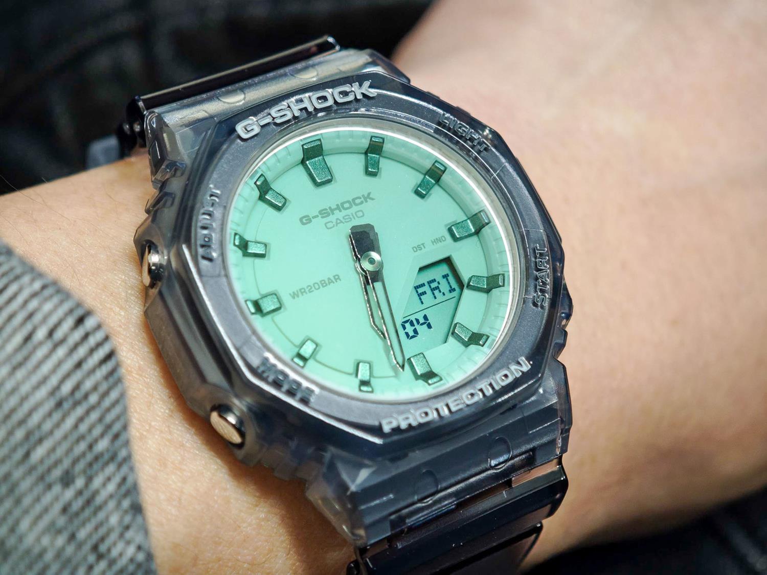 カシオ G-SHOCK GMA-P2100SR-1AJF 最小・最薄クラス 偏光カラーガラス スケルトンブラック 2100シリーズ ジーショック 腕時計 メンズ レディース CASIO G-SHOCK公式掲載店【0426】※4月17日発売予定【店頭受取可能商品】
