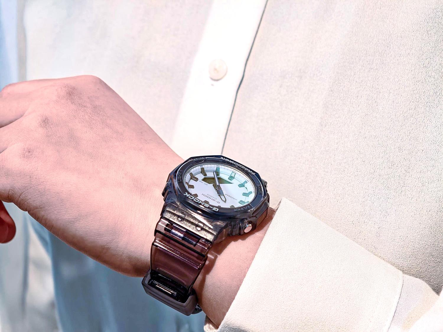 カシオ G-SHOCK GMA-P2100SR-1AJF 最小・最薄クラス 偏光カラーガラス スケルトンブラック 2100シリーズ ジーショック 腕時計 メンズ レディース CASIO G-SHOCK公式掲載店【0426】※4月17日発売予定【店頭受取可能商品】