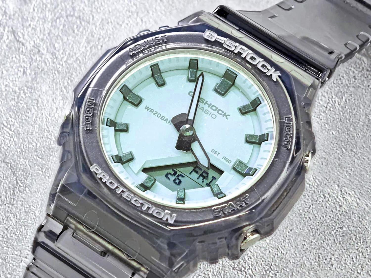 カシオ G-SHOCK GMA-P2100SR-1AJF 最小・最薄クラス 偏光カラーガラス スケルトンブラック 2100シリーズ ジーショック 腕時計 メンズ レディース CASIO G-SHOCK公式掲載店【0426】※4月17日発売予定【店頭受取可能商品】