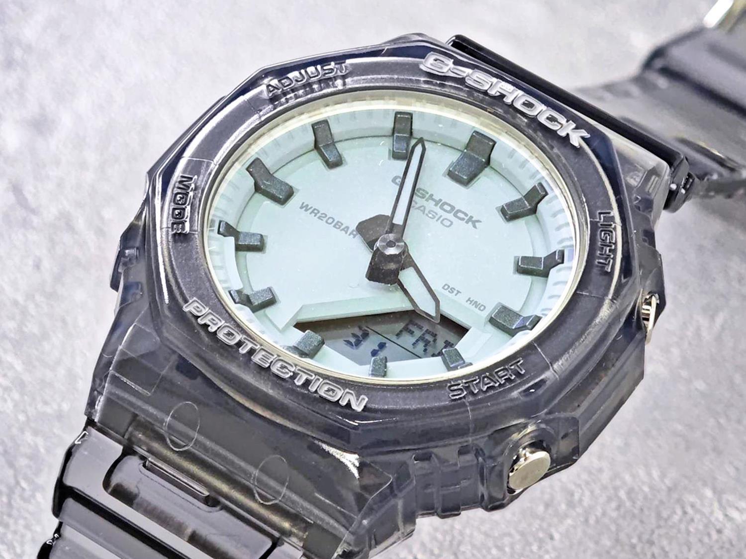 カシオ G-SHOCK GMA-P2100SR-1AJF 最小・最薄クラス 偏光カラーガラス スケルトンブラック 2100シリーズ ジーショック 腕時計 メンズ レディース CASIO G-SHOCK公式掲載店【0426】※4月17日発売予定【店頭受取可能商品】