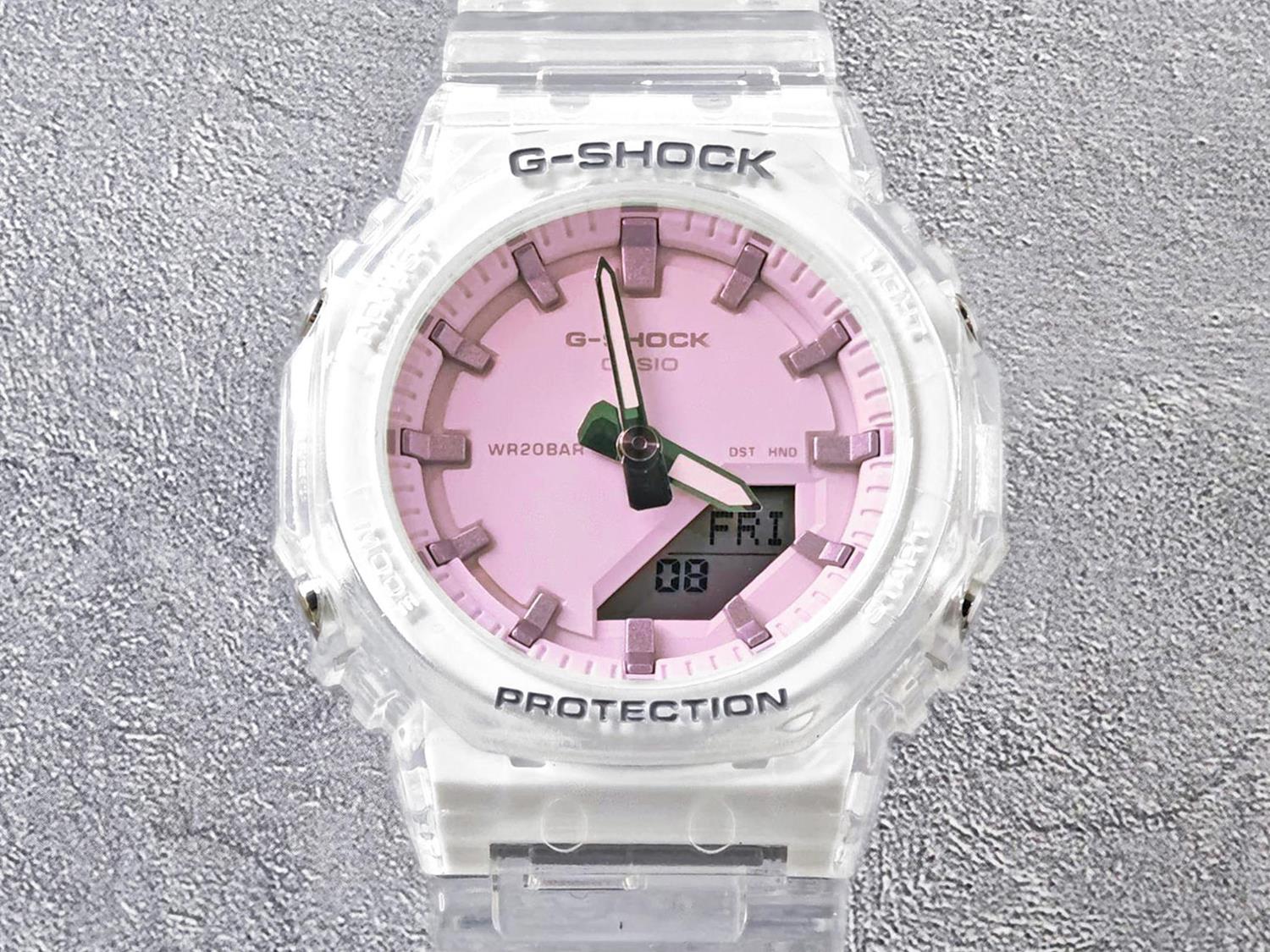 カシオ G-SHOCK GMA-P2100SR-7AJF 最小・最薄クラス 偏光カラーガラス スケルトン 2100シリーズ ジーショック 腕時計 メンズ レディース CASIO G-SHOCK公式掲載店【0426】※4月17日発売予定【店頭受取可能商品】