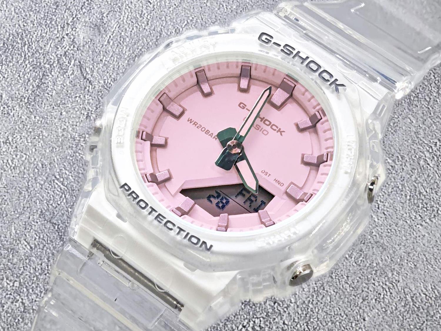 カシオ G-SHOCK GMA-P2100SR-7AJF 最小・最薄クラス 偏光カラーガラス スケルトン 2100シリーズ ジーショック 腕時計 メンズ レディース CASIO G-SHOCK公式掲載店【0426】※4月17日発売予定【店頭受取可能商品】